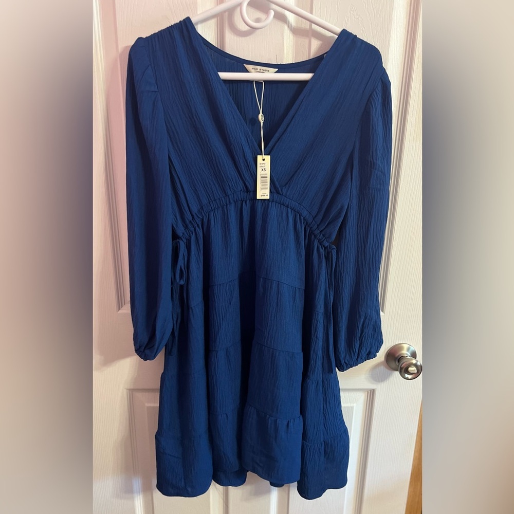 Max Studio Cobalt colored dress size XS